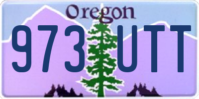 OR license plate 973UTT