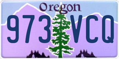 OR license plate 973VCQ