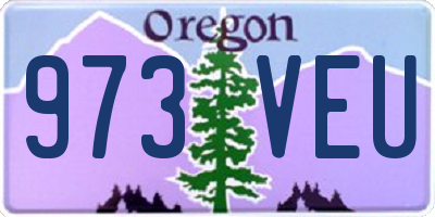 OR license plate 973VEU