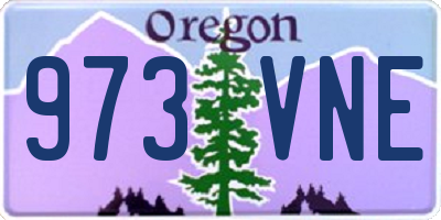 OR license plate 973VNE
