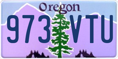 OR license plate 973VTU