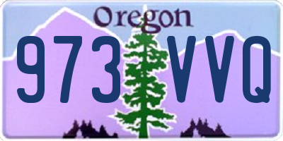 OR license plate 973VVQ