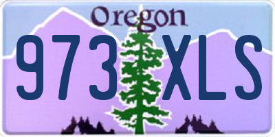 OR license plate 973XLS