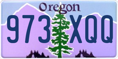 OR license plate 973XQQ