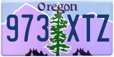 OR license plate 973XTZ