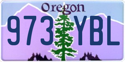 OR license plate 973YBL