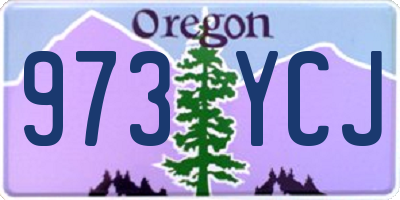 OR license plate 973YCJ