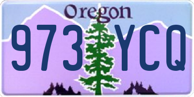 OR license plate 973YCQ