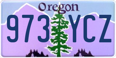 OR license plate 973YCZ