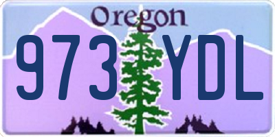 OR license plate 973YDL