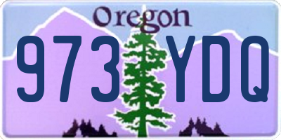 OR license plate 973YDQ
