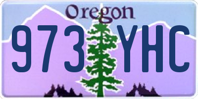 OR license plate 973YHC