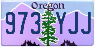 OR license plate 973YJJ