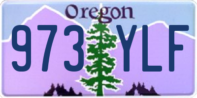 OR license plate 973YLF
