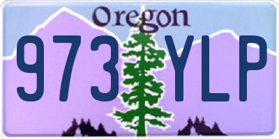 OR license plate 973YLP