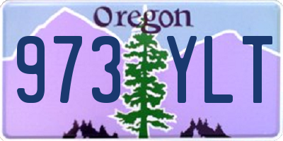 OR license plate 973YLT