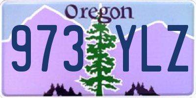 OR license plate 973YLZ