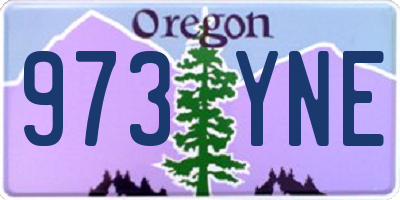 OR license plate 973YNE