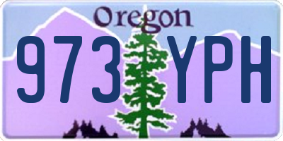 OR license plate 973YPH