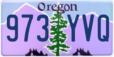 OR license plate 973YVQ
