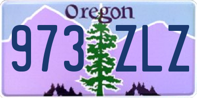 OR license plate 973ZLZ