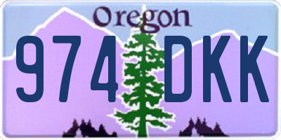 OR license plate 974DKK