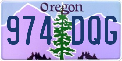 OR license plate 974DQG