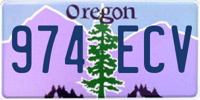 OR license plate 974ECV
