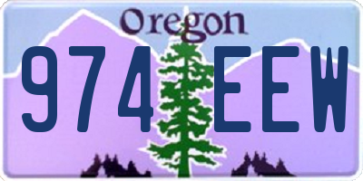 OR license plate 974EEW