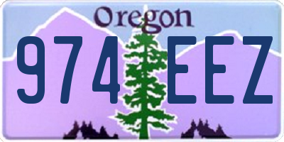 OR license plate 974EEZ