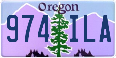 OR license plate 974ILA