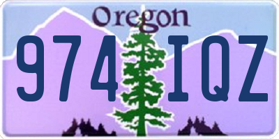 OR license plate 974IQZ