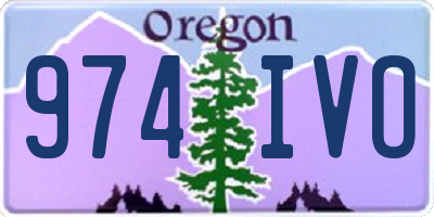 OR license plate 974IVO
