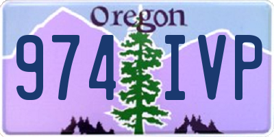 OR license plate 974IVP