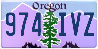 OR license plate 974IVZ