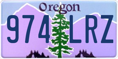 OR license plate 974LRZ