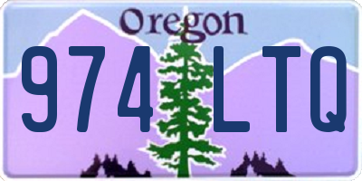 OR license plate 974LTQ