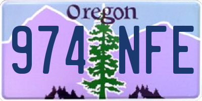 OR license plate 974NFE