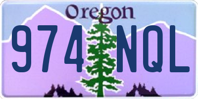 OR license plate 974NQL