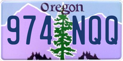 OR license plate 974NQQ