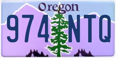 OR license plate 974NTQ