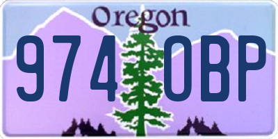 OR license plate 974OBP