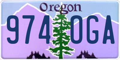 OR license plate 974OGA