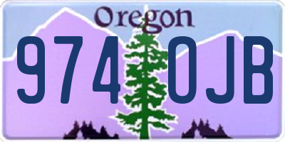 OR license plate 974OJB