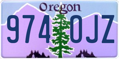 OR license plate 974OJZ