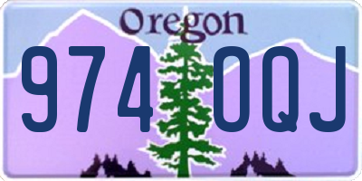 OR license plate 974OQJ