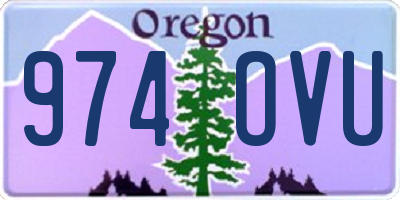 OR license plate 974OVU