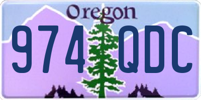 OR license plate 974QDC