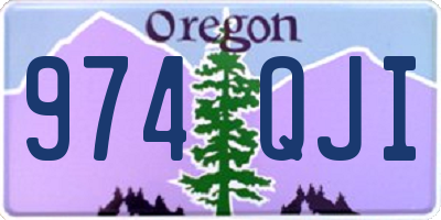 OR license plate 974QJI