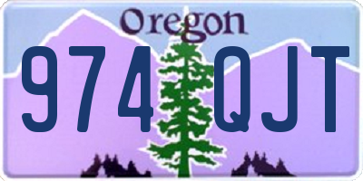 OR license plate 974QJT